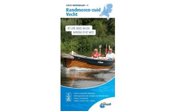 Inland Navigation ANWB Waterkaart 9 - Randmeren-Zuid / Vecht 1:50.000 ANWB
