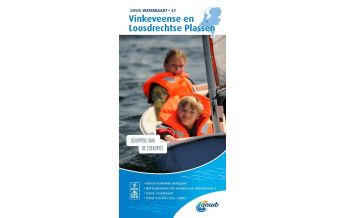 Inland Navigation ANWB Waterkaart 21 - Vinkeveese en Loosdrechtse Plassen 1:50.000 ANWB