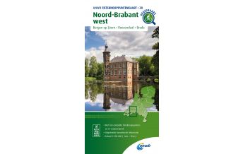 Cycling Maps ANWB Fietsknooppuntenkaart 20, Noord-Brabant West 100.000 ANWB