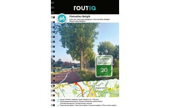 Cycling Maps Fietsatlas Belgie / Atlas des veloroutes Belgique 1:75.000 falkplan