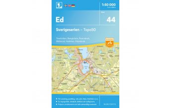Hiking Maps Scandinavia Sverigeserien-Karte 44, Ed 1:50.000 Norstedts