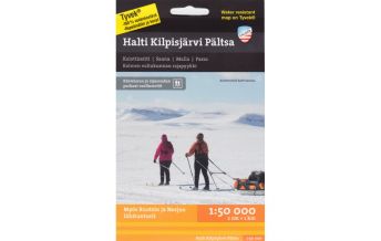 Wanderkarten Calazo Hiking Map Finnland - Halti, Kilpisjärvi, Pältsa 1:50.000 Calazo 