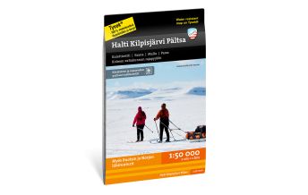 Wanderkarten Skandinavien Calazo Hiking Map Finnland - Halti, Kilpisjärvi, Pältsa 1:50.000 Calazo 