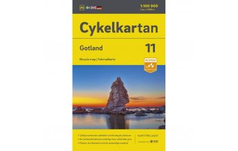 Cycling Maps Svenska Cykelkartan 11, Gotland 1:100.000 Norstedts