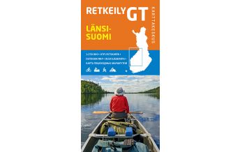 Cycling Maps GT Genimap Retkeily/Radkarte Finnland - Länsi-Suomi / West-Finnland 1:250.000 Karttakeskus Oy
