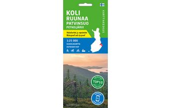 Hiking Maps Finland Karttakeskus WK Finnland - Koli, Ruunaa, Patvinsuo 1:25.000 Karttakeskus Oy