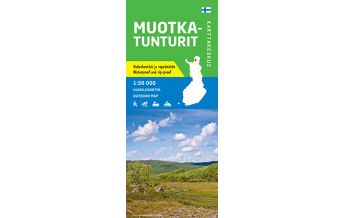 Hiking Maps Scandinavia Karttakeskus Wanderkarte Muotkatunturit 1:50.000 Karttakeskus Oy