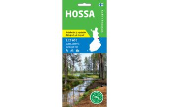 Wanderkarten Skandinavien Karttakeskus Wanderkarte Hossa 1:25.000 Karttakeskus Oy