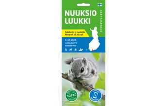 Hiking Maps Scandinavia Karttakeskus Outdoor Map Nuuksio, Luukki 1:15.000 Karttakeskus Oy