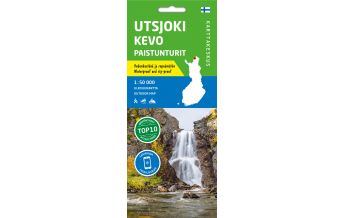 Wanderkarten Skandinavien Karttakeskus Outdoor Map Utsjoki, Kevo, Paistunturit 1:50.000 Karttakeskus Oy