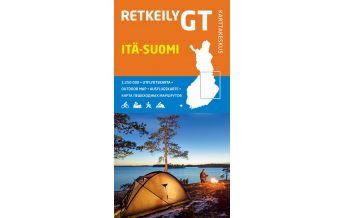 Radkarten Itä-Suomi / Ost-Finnland 1:250.000 Karttakeskus Oy