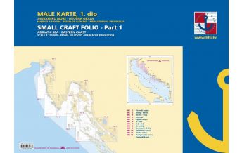 Seekarten Kroatien und Adria Seekarten Set Kroatien Nord 1:100.000 Hrvatski Hidrografski Institut