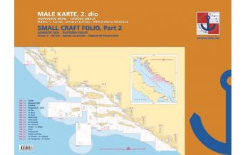 Nautical Charts Croatia and Adriatic Sea Seekarten Set Kroatien Süd 1:100.000 Hrvatski Hidrografski Institut