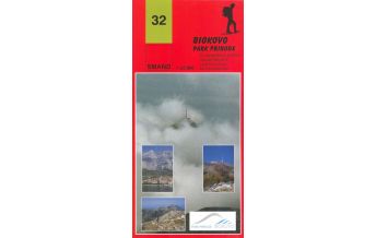 Hiking Maps Croatia Smand-Wanderkarte 32, Park priode Biokovo 1:25.000 Smand
