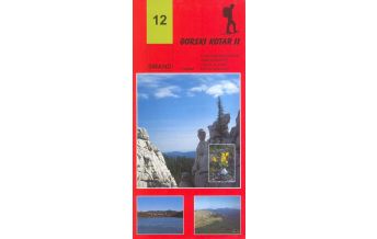 Hiking Maps Croatia Smand-Wanderkarte 12, Gorski Kotar 2, 1:30.000 Smand