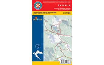 Wanderkarten Kroatien HGSS-Wanderkarte Svilaja 1:25.000 HGSS