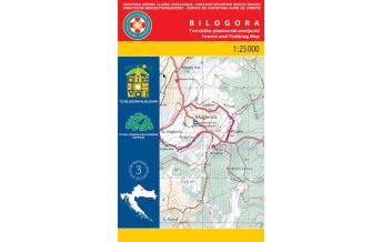 Hiking Maps Croatia HGSS-Wanderkarte Bilogora 1:25.000 HGSS