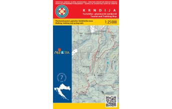 Hiking Maps Croatia HGSS-Wanderkarte Krndija 1:25.000 HGSS
