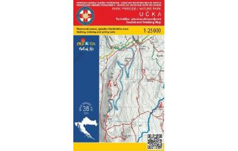 Hiking Maps Croatia HGSS Wanderkarte Učka 1:25.000 HGSS