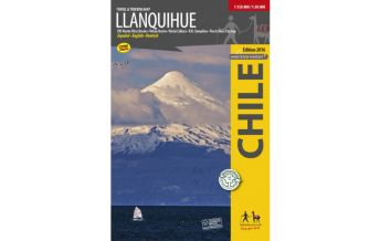 Hiking Maps South America Llanquihue 1:150.000/1:50.000 Viachile Editores