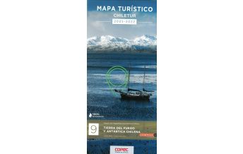 Road Maps South America AREA 9: Tierra del Fuego Compass Chile