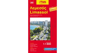 Stadtpläne Orama Stadtplan - Limassol 1:7.800 Orama Editions