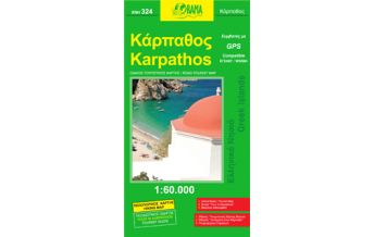 Road Maps Orama Straßenkarte Griechenland - Karpathos 1:60.000 Orama Editions