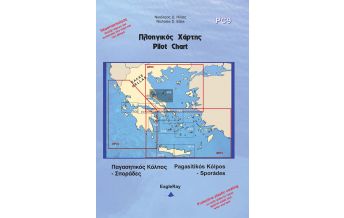 Seekarten Griechenland Eagle Ray Pilot Chart 9 - Pagasitikos to Skyros 1:176.000 Eagle Ray Publications