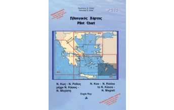 Seekarten Griechenland Eagle Ray Pilot Chart 13 - South Dodecanese 1:250.000 Eagle Ray Publications