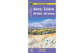 Hiking Maps Crete Anavasi Topo Kreta 11.15, Díkti, Selená 1:35.000 Anavasi