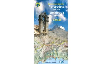 Wanderkarten Kreta Anavasi Topo Kreta 11.18, Asteroúsia, Phaistos/Festós 1:25.000 Anavasi
