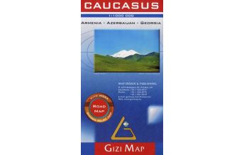 Straßenkarten Gizi Map Kaukasus, Straßenkarte 1:1.000.000 Gizi Map
