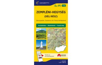 Hiking Maps Hungary Cartographia Wanderkarte TT23, Zempléni-Hegység Déli Rész/Süd 1:40.000 Cartographia Magyarország