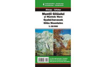 Hiking Maps Romania Dimap WK 17 Rumänien - Muntii Gilaului si Muntele Mare / Gyalui-havsok 1:50.000 DIMAP & ERMAP & Szarvas & F&B