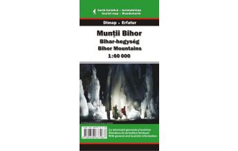 Hiking Maps Romania Dimap-Wanderkarte Munții Bihor/Bihar-hegység 1:50.000 DIMAP & ERMAP & Szarvas & F&B