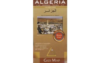 Straßenkarten Gizi Map Algerien, Straßenkarte 1:2.500.000 Gizi Map