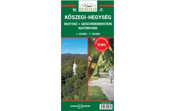 Hiking Maps Burgenland Szarvas-Wanderkarte Kőszegi-hegység/Günser Gebirge 1:50.000/1:25.000 Szarvas Térképek