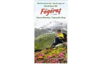 Hiking Maps Romania Editura Constant Wanderkarte Făgăraș/Fogarascher Berge 1:75.000 Constant Verlag