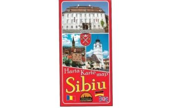 City Maps Constant Stadtplan Rumänien - Sibiu / Hermannstadt Constant Verlag