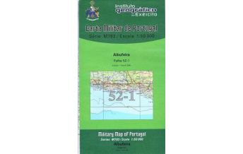 Hiking Maps Portugal Carta Militar de Portugal 52-1, Albufeira (Algarve) 1:50.000 CIGeoE