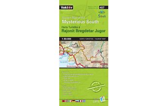 Hiking Maps Balkans Vektor WK 457 Albanien, Mysterious South 1:80.000 Vektor Editions