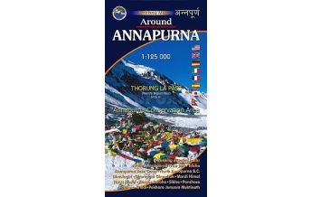 Wanderkarten Himalaya Nepa Trekking 500 Map NA524 Nepal - Around Annapurna 1:70.000 Himalayan MapHouse