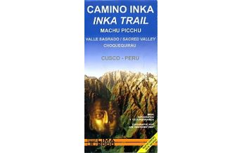 Weitwandern Lima Mapa Turístico Peru - Camino Inka/Inka Trail 1:50.000 Lima 2000