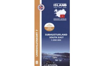 Road Maps Scandinavia Sudausturland (Südosten) Mal og menning