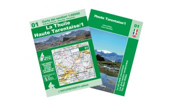 Hiking Maps Italy Escursionista-Karte 01, La Thuile, Haute Tarentaise 1:25.000 L'Escursionista