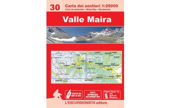 Wanderkarten Italien Escursionista-Karte Valle Maira 1:25.000 L'Escursionista