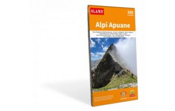 Hiking Maps Apennines 4Land-Wanderkarte 200, Alpi Apuane 1:25.000 4Land