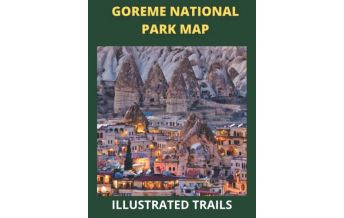 Wanderkarten Türkei Göreme National Park Map Createspace