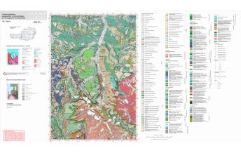 Geologie und Mineralogie GeoFast-Karte 154, Rauris 1:50.000 Geologische Bundesanstalt