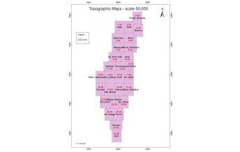 Hiking Maps Asia Survey of Israel-Karte 2-50, Tsfat/Safed 1:50.000 Survey of Israel